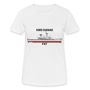 HMS DANAE - LEANDER ORIG - T-shirt respirant Femme - blanc - Devant - AI Model Female 172 dark (172cm)