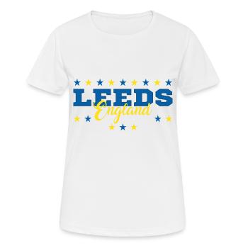 Leeds1 - T-shirt respirant Femme - blanc - Devant - AI Model Female 172 dark (172cm)