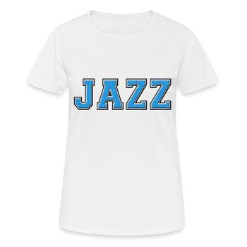 JAZZ - Women's Breathable T-Shirt - white - Front - AI Model Female 172 dark (172cm)