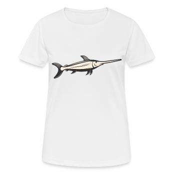 Meerestiere - Frauen T-Shirt atmungsaktiv - Weiß - Vorne - AI Model Female 172 dark (172cm)