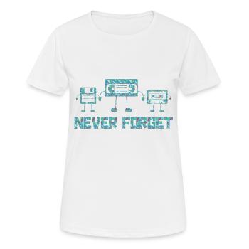 Music, Retro, Heavy Metal, Hard Rock, Punk, Vinyl, Pop - Women's Breathable T-Shirt - white - Front - AI Model Female 172 dark (172cm)