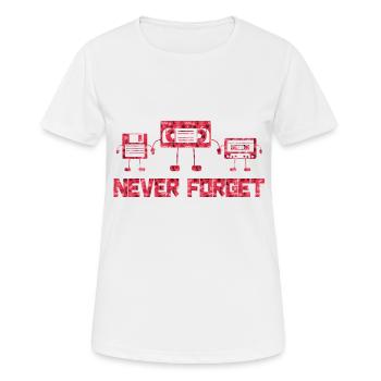 Music, Retro, Heavy Metal, Hard Rock, Punk, Vinyl, Pop - Women's Breathable T-Shirt - white - Front - AI Model Female 172 dark (172cm)