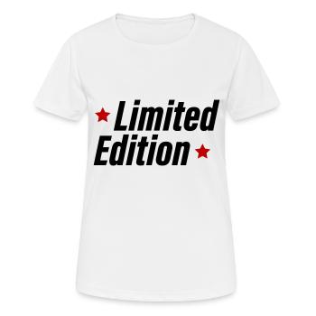 limited edition - Frauen T-Shirt atmungsaktiv - Weiß - Vorne - AI Model Female 172 dark (172cm)
