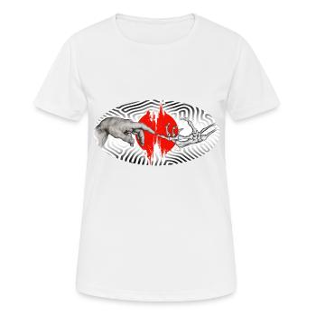 Life and death - Frauen T-Shirt atmungsaktiv - Weiß - Vorne - AI Model Female 172 dark (172cm)