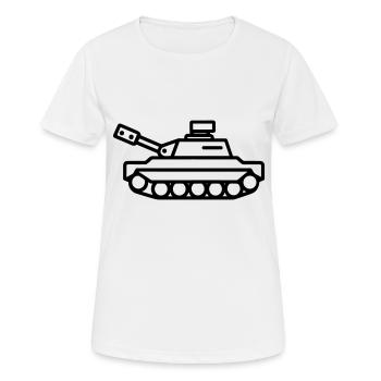 tank - Women's Breathable T-Shirt - white - Front - AI Model Female 172 dark (172cm)