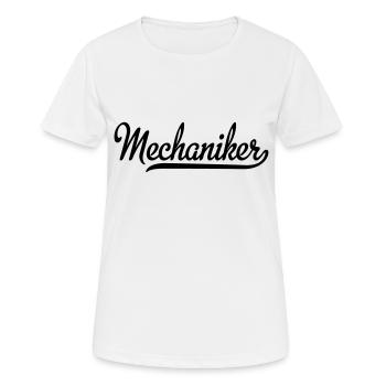 Mechaniker - Frauen T-Shirt atmungsaktiv - Weiß - Vorne - AI Model Female 172 dark (172cm)