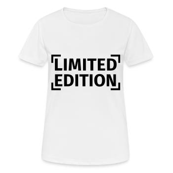 Limited Edition - T-shirt respirant Femme - blanc - Devant - AI Model Female 172 dark (172cm)