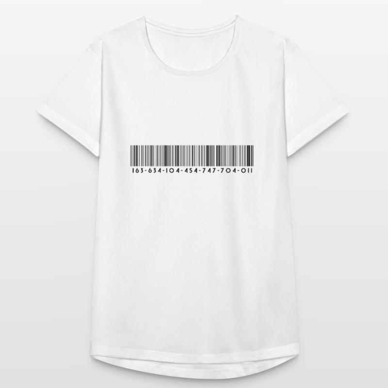 Barcode - Strichcode - Streifen - Codes Frauen T-Shirt atmungsaktiv