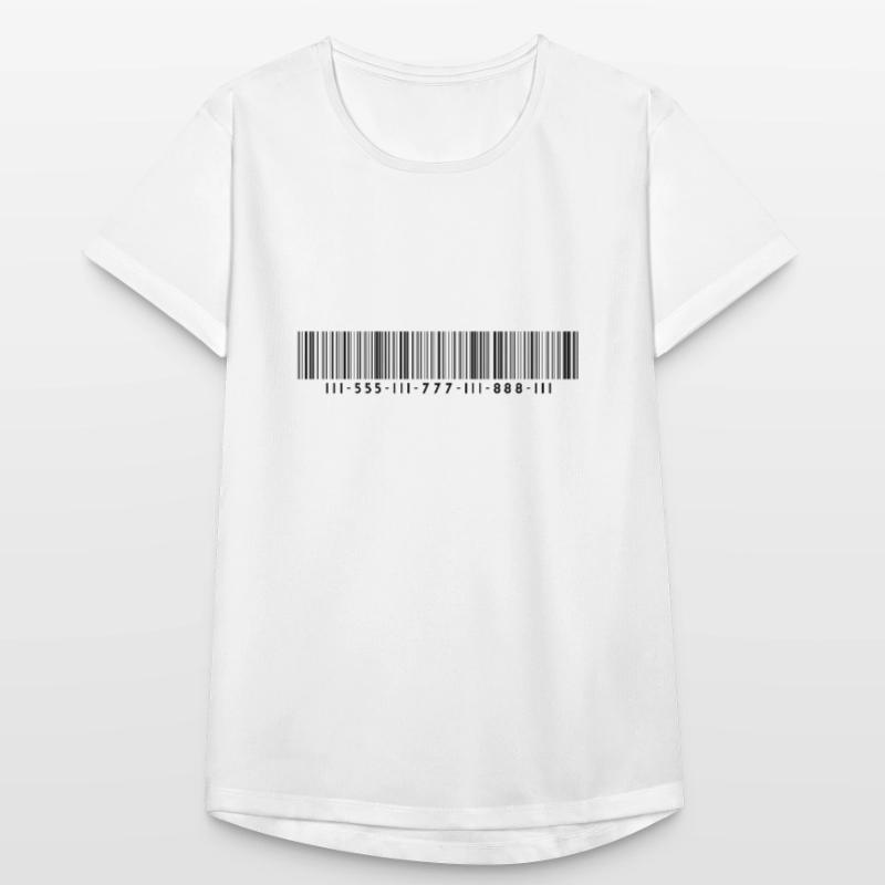 Barcode bar code strip codes Women's Breathable T-Shirt
