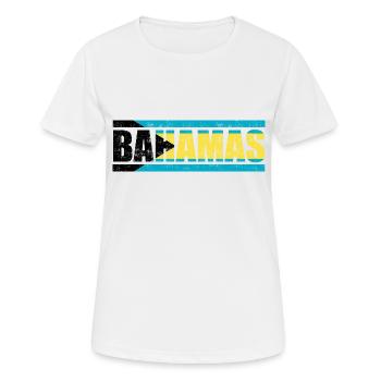 Bahamas - T-shirt respirant Femme - blanc - Devant - AI Model Female 172 dark (172cm)