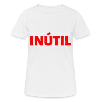 nutzlos Spanisch Sprache - Frauen T-Shirt atmungsaktiv - Weiß - Vorne - AI Model Female 172 dark (172cm)
