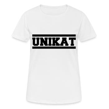 Unique - Women's Breathable T-Shirt - white - Front - AI Model Female 172 dark (172cm)