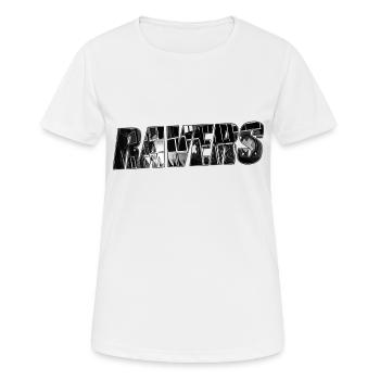 Ravers N4B - T-shirt respirant Femme - blanc - Devant - AI Model Female 172 dark (172cm)
