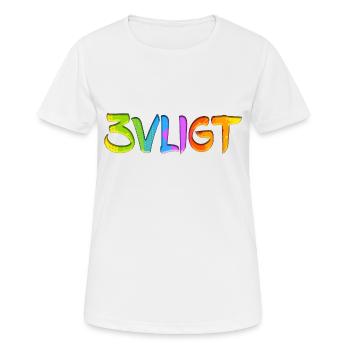 sms chat language fortifications english three 3 three - Women's Breathable T-Shirt - white - Front - AI Model Female 172 dark (172cm)
