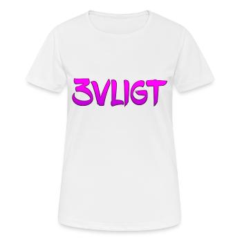 sms chat sprache befestigungen englisch drei 3 drei - Frauen T-Shirt atmungsaktiv - Weiß - Vorne - AI Model Female 172 dark (172cm)