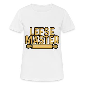 Lefse Master 7 - Women's Breathable T-Shirt - white - Front - AI Model Female 172 dark (172cm)