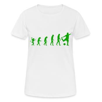 Soccer Evolution Sport - Women's Breathable T-Shirt - white - Front - AI Model Female 172 dark (172cm)