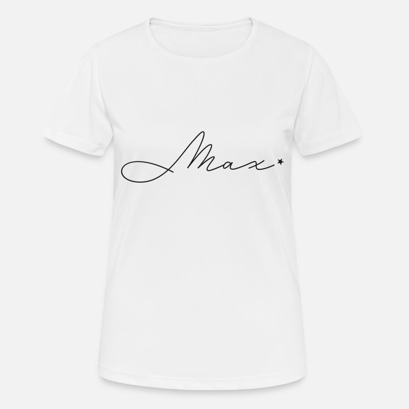 Name: Max - Women's Breathable T-Shirt - white