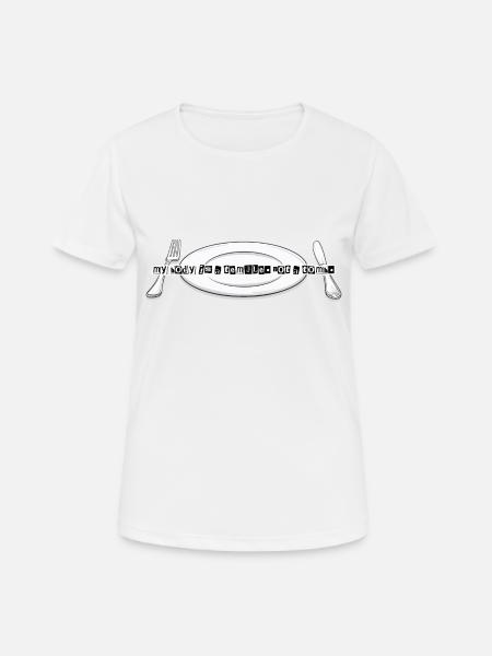 Animal Rights // Illustration - Women's Breathable T-Shirt - white