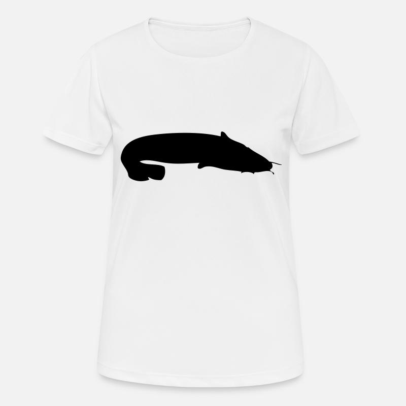 Silure - T-shirt respirant Femme - blanc