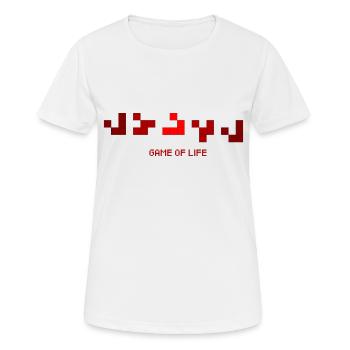 planeur - T-shirt respirant Femme - blanc - Devant - AI Model Female 172 dark (172cm)