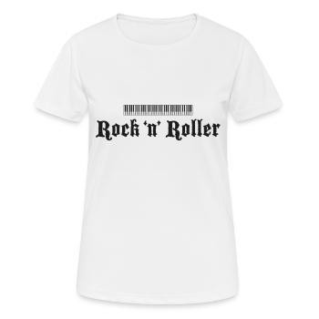 Keyboard Black Small - Women's Breathable T-Shirt - white - Front - AI Model Female 172 dark (172cm)