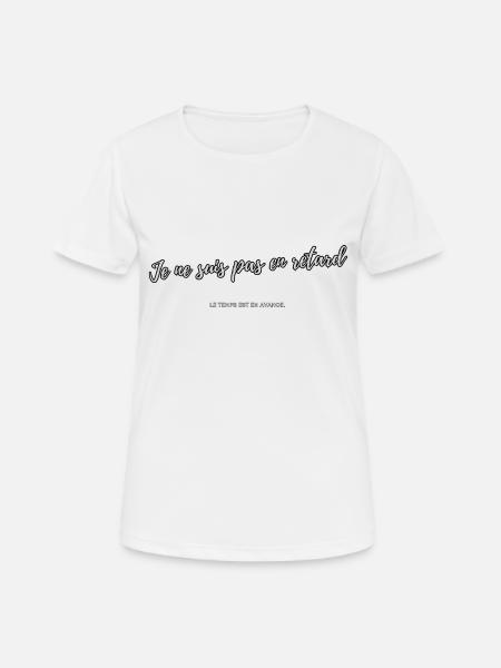 Delay - Women's Breathable T-Shirt - white