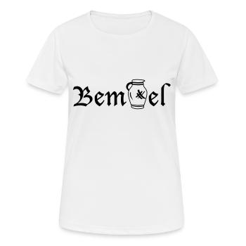 Frankfurter Bembel - Frauen T-Shirt atmungsaktiv - Weiß - Vorne - AI Model Female 172 dark (172cm)