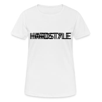Hardstyle - Rawstyle - Hardstyler Gift merch - T-shirt respirant Femme - blanc - Devant - AI Model Female 172 dark (172cm)