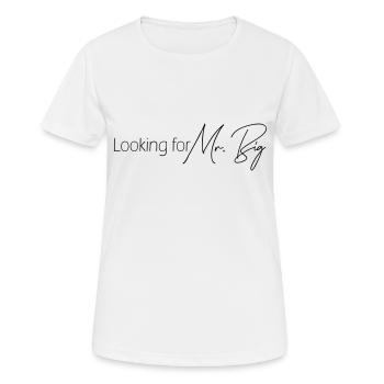 mr big SATC - Women's Breathable T-Shirt - white - Front - AI Model Female 172 dark (172cm)