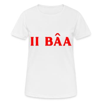 thai sprache - Frauen T-Shirt atmungsaktiv - Weiß - Vorne - AI Model Female 172 dark (172cm)