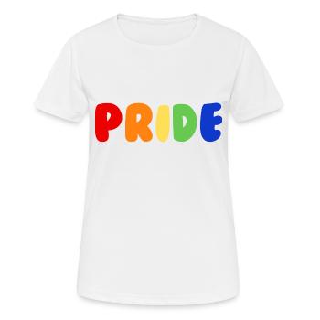 Pride - Women's Breathable T-Shirt - white - Front - AI Model Female 172 dark (172cm)