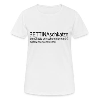 Top moderner T-Shirt Design Must have 2024 - Frauen T-Shirt atmungsaktiv - Weiß - Vorne - AI Model Female 172 dark (172cm)