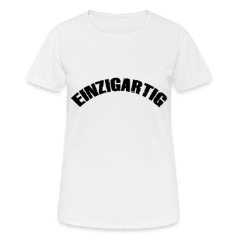 unique - Women's Breathable T-Shirt - white - Front - AI Model Female 172 dark (172cm)
