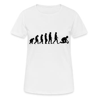 Couches de sol Couches de parquet Couches de sol Couches de tapis - T-shirt respirant Femme - blanc - Devant - AI Model Female 172 dark (172cm)