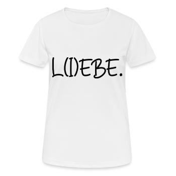 Lustiges Bild Witzig Humor Geschenkidee - Frauen T-Shirt atmungsaktiv - Weiß - Vorne - AI Model Female 172 dark (172cm)