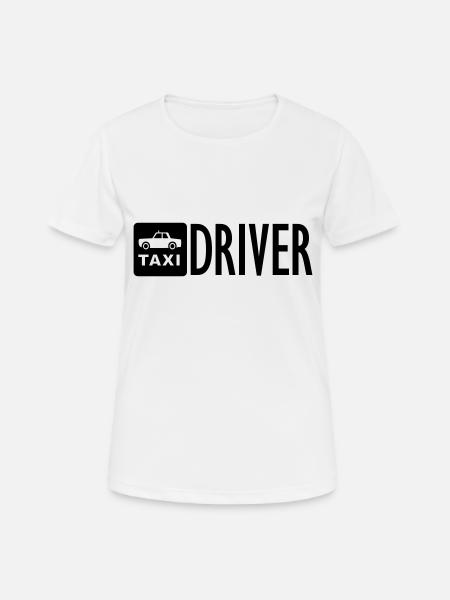 cabdriver - T-shirt respirant Femme - blanc