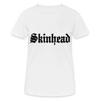 1 colors - Skinhead My Way of Life Skinheads - Frauen T-Shirt atmungsaktiv - Weiß - Vorne - AI Model Female 172 dark (172cm)