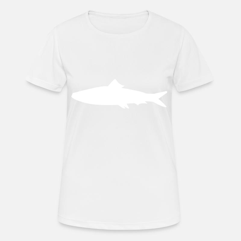 Fish - Women's Breathable T-Shirt - white