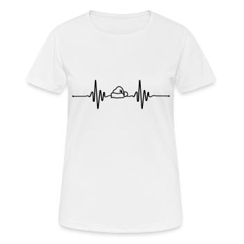 Beat Christmas - Women's Breathable T-Shirt - white - Front - AI Model Female 172 dark (172cm)