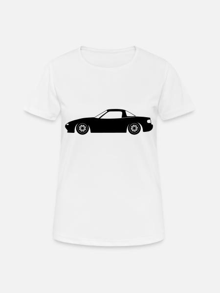 MX-5 NA - Frauen T-Shirt atmungsaktiv - Weiß