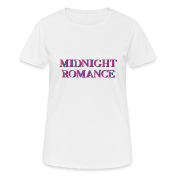 Midnight Romantik klares Spektrum - Frauen T-Shirt atmungsaktiv - Weiß - Vorne - AI Model Female 172 dark (172cm)