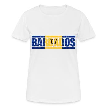Barbados - Women's Breathable T-Shirt - white - Front - AI Model Female 172 dark (172cm)