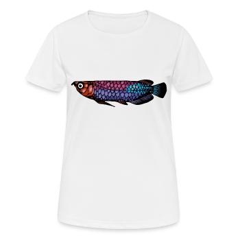 Meerestiere - Frauen T-Shirt atmungsaktiv - Weiß - Vorne - AI Model Female 172 dark (172cm)