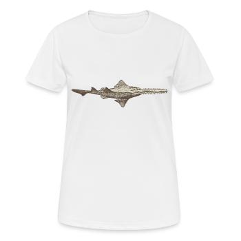 Meerestiere - Frauen T-Shirt atmungsaktiv - Weiß - Vorne - AI Model Female 172 dark (172cm)