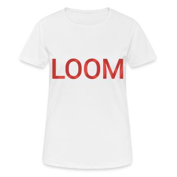 Métier à tisser - T-shirt respirant Femme - blanc - Devant - AI Model Female 172 dark (172cm)