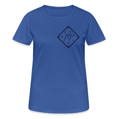klapaset_logo - naisten tekninen t-paita