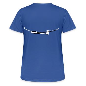 ventus glider glider glider glider - Women's Breathable T-Shirt - royal blue - Back - AI Model Female 172 light (172cm)
