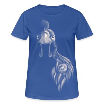 Someone NOT something - Women's Breathable T-Shirt - royal blue - Front - AI Model Female 172 light (172cm)
