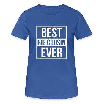 cousin, grand, le meilleur cousin germain - T-shirt respirant Femme - bleu royal - Devant - AI Model Female 172 light (172cm)